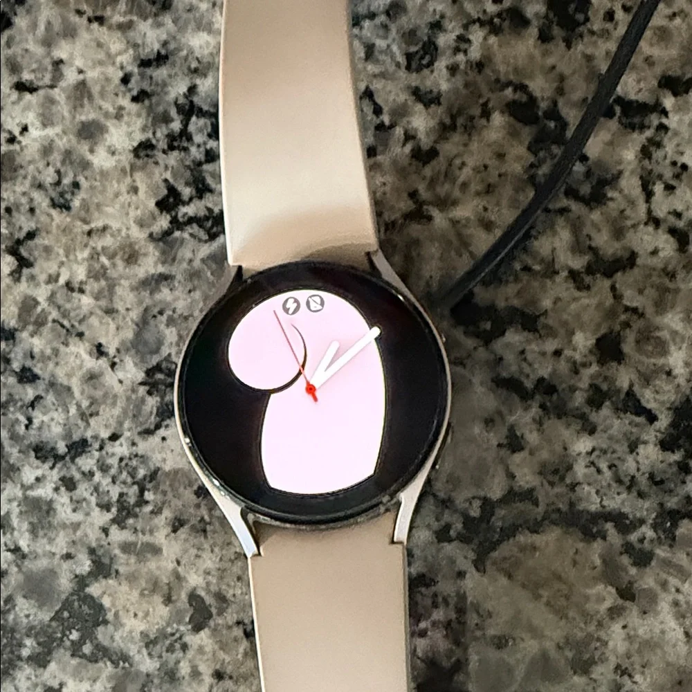 Samsung Smartwatch - Silver and White
